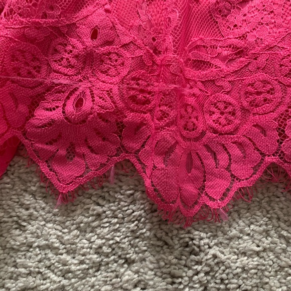 BB Dakota "Rhianna" Illusion Yoke Lace Fit & Flare - Picture 5 of 8